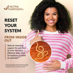 NUTRAHARMONY Paragone Black Walnut component image highlighting gut flora balance