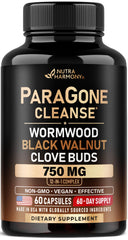 NUTRAHARMONY Paragone bottle front view for daily gut support