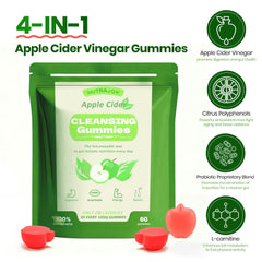 NutraJoy ACV Gummies with Vitamin B12 for metabolism support