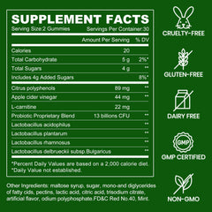 NutraJoy ACV Gummies natural apple flavor for a pleasant daily use