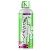 NutraKey L-Carnitine bottle pour highlighting energy support