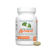 Nutramax Avmacol bottle front view highlighting the sulforaphane producing formula for detox support.