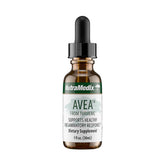 NutraMedix Avea Turmeric bottle with pour for easy daily use and stress support