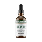 NutraMedix Nutra BRL bottle front showing herbal blend for daily immune and gut support.