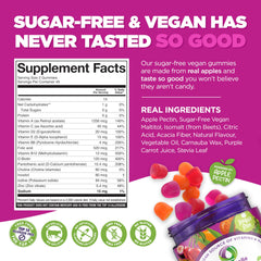 Nutracelle Nutramin daily vegan gummies close-up texture emphasizing soft, candy-like experience