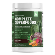 NutraOne front packaging showing product benefits and 30 servings