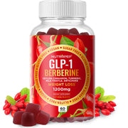 NutraPep Premium Berberine HCl Gummies bottle showing high potency formula for metabolic support