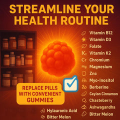 NutraPerfecto Berberine vitamin D3 K2 label image emphasizing nutrient synergy