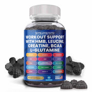 NutraPerfecto SugarFree Recovery Gummies bottle for convenient post-workout support.