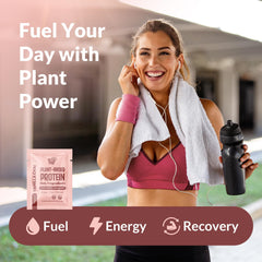 NutraPulse Vanilla Chai serving packet ready for shakes and smoothies