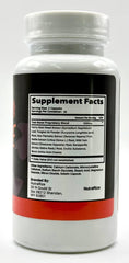 NutraRize Alpha Force pills closeup highlights compact daily capsule form.