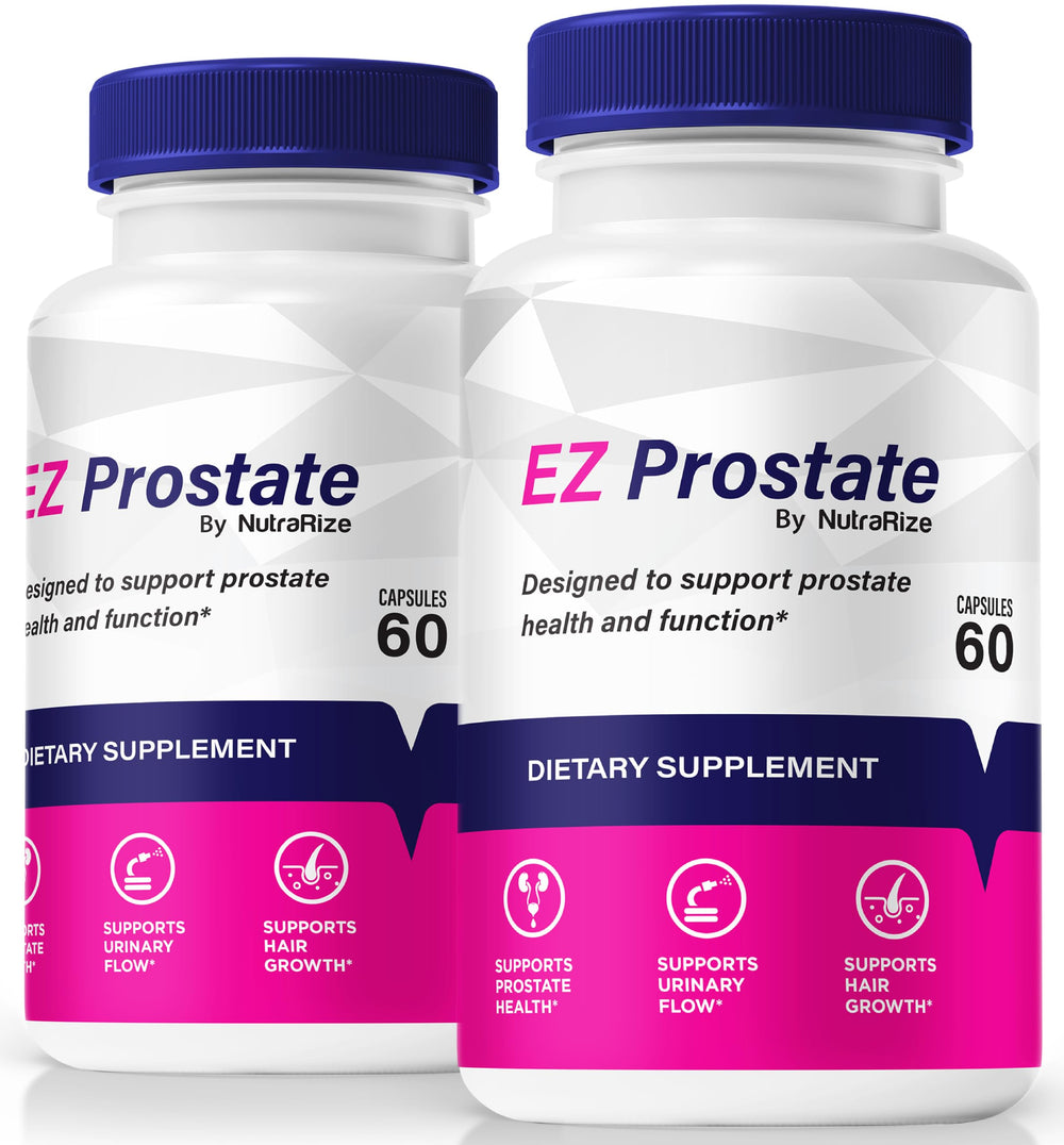 NutraRize EZ Prostate bottle front view for daily wellness support