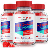 NutraRize Ketosophy ACV gummies bottle for easy daily weight management.