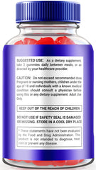 NutraRize MicroBio Keto ACV Gummies label close-up shows ingredients and keto compatibility.