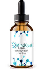 NutraRize MindQuell drops bottle front for focused daily support.