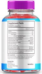 NutraRize Slim Aura Keto ACV Gummies two-pack packaging for value and consistency.