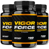 NutraRize Vigor Force bottle pour supports daily stamina while on the go