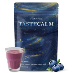 NUTRATASTE Calm Magnesium Powder bottle for a soothing evening routine.