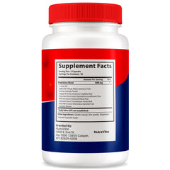 NutraVibe Elaracore capsules closeup shows natural ingredients supporting energy.