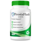 NutraVibe ProstaFlush bottle demonstrating easy daily prostate support.