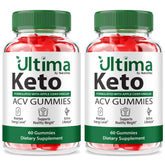 NutraVibe Ultima Keto ACV Gummies front view, tasty daily option for your routine