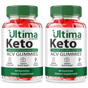 NutraVibe Ultima Keto ACV Gummies front view, tasty daily option for your routine