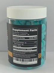 Label shows vegan and non-GMO nutrients for thoughtful supplementation.