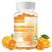 Nutravita Glucosamine Chondroitin Gummies bottle for joint comfort and mobility