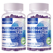Nutravita Glucosamine Chondroitin Gummies bottle for convenient joint support.