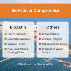 BioAstin softgels closeup from Nutrex Hawaii.
