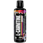 Nutrex Liquid L Carnitine 3000 bottle with Sour Gummy Worms flavor supports energy during workouts