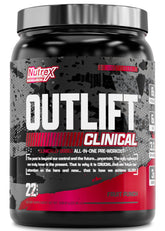Nutrex Outlift fruit punch can fuels intense workouts.