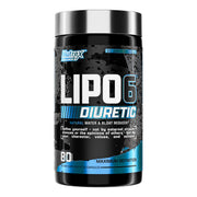 Nutrex Research Lipo 6 Black bottle front view for water weight support