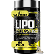 Nutrex Research Lipo6 Black bottle front view for energy-enhanced fat burning