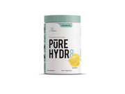 NutraForce Pure Hydr8 Lemonade pour showing ready-to-drink hydration