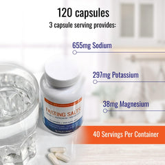 Nutri-Align Fasting Salts ingredients sodium potassium magnesium ready for absorption.