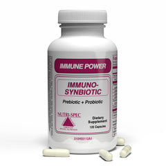Nutri-Spec Immune Power bottle front with capsules for daily immune support.