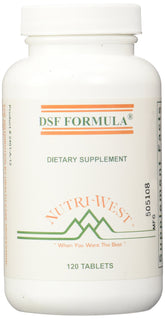 Nutri-West DSF tablets bottle viewed for daily use convenience