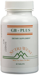 Nutri-West GB-Plus 90 tablets bottle for daily wellness support