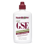 NutriBiotic GSE liquid bottle showing full spectrum bioflavonoids for daily use