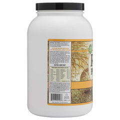 NutriBiotic Vanilla Rice Protein bag close-up reveals clean label and texture hint.