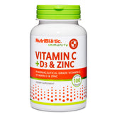 NutriBiotic bottle with capsules for daily immune support