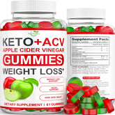 Nutribolidos Keto ACV Gummies apple-ginger bite enhances metabolism and craving reduction