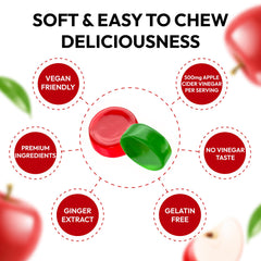 Nutribolidos Keto ACV Gummies texture close-up reveals glossy gummies ready to enjoy