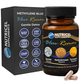 Nutricel Methylene Blue capsules in bottle for daily wellness exploration