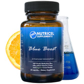 Nutricel Methylene Blue capsules bottle, premium USA-made supplement for daily wellness.