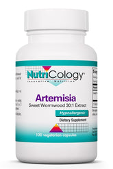 Nutricology Artemisia bottle with organic sweet wormwood extract for daily wellness.