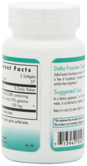 Nutricology Delta-Fraction Tocotrienols bottle label notes tocotrienol blend for potential cardiovascular support