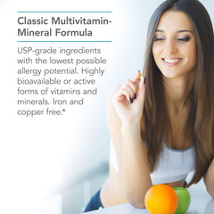 Nutricology hypoallergenic brand history display conveys trusted legacy.