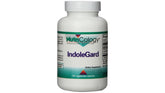 Nutricology IndoleGard bottle front view promoting balanced hormones